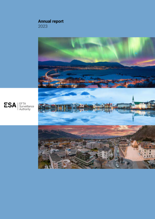 Cover for 2023 annual report.