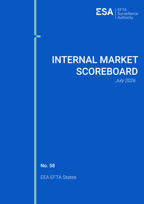 Internal Market Scoreboard No 58, July 2026 | EFTA Surveillance Authority